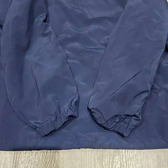 Ralph Lauren Men's Logo Golf  Quarter Zip Windbreaker Jacket Navy Blue Large - Picture 6 of 8